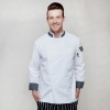white chef coat 